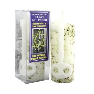 Velón Llave Poder Luz-Energía-Poder Mental